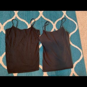 2 for 1 Black Tanktops/Camis